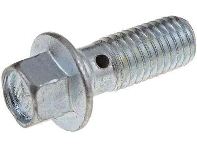 Front Brake Hose Bolts; M10-1.5 x 27.80mm (96-98 Mustang)