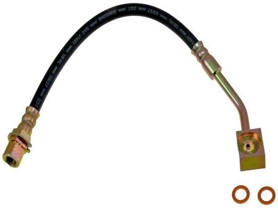 Front Brake Hydraulic Hose; Driver Side (94-98 Mustang GT, V6)