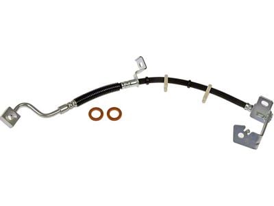 Front Brake Hydraulic Hose; Driver Side (13-14 Mustang GT500)