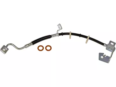 Front Brake Hydraulic Hose; Driver Side (13-14 Mustang GT500)