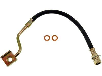 Front Brake Hydraulic Hose; Passenger Side (1984 Mustang SVO)