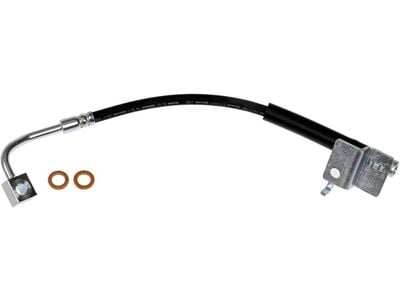 Front Brake Hydraulic Hose; Passenger Side (15-18 Mustang GT; 18-23 Mustang EcoBoost)