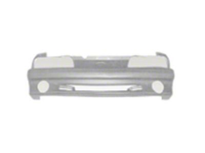 Replacement Front Bumper Cover; Unpainted (87-93 Mustang GT)