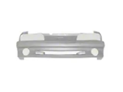 Replacement Front Bumper Cover; Unpainted (87-93 Mustang GT)