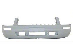 Replacement Front Bumper Cover; Unpainted (05-09 Mustang V6)