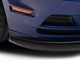 Front Chin Spoiler Splitter; Matte Black (13-14 Mustang GT, V6)