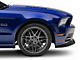 Front Chin Spoiler Splitter; Matte Black (13-14 Mustang GT, V6)