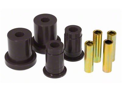 Front Control Arm Bushing Kit; Black (96-04 Mustang w/ Hydro Lower Bushing Kit)