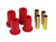 Front Control Arm Bushing Kit; Red (79-82 Mustang w/ Heavy Duty Suspension)