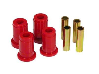 Front Control Arm Bushing Kit; Red (79-82 Mustang w/ Heavy Duty Suspension)