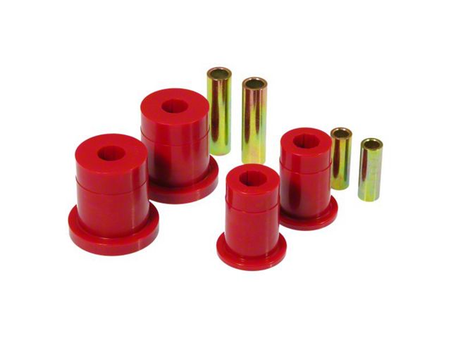 Front Control Arm Bushing Kit; Red (84-86 Mustang SVO)