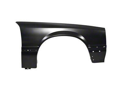 Front Fender with Moulding Holes; Passenger Side (91-93 Mustang)