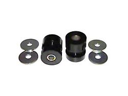 Front IRS Differential Bushing Kit; Black (99-04 Mustang)