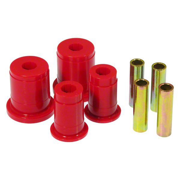 Mustang Front Lower Control Arm Bushing Kit; Red (9404 Mustang w/o