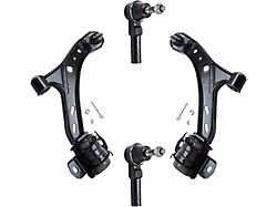 Front Lower Control Arms with Outer Tie Rods (05-09 Mustang GT, V6)