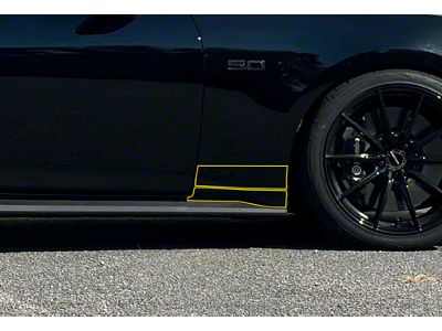 Front Quarter Panel Paint Protection Kit (2024 Mustang)