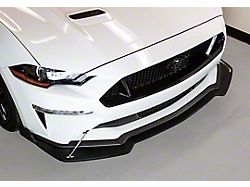 Street Scene Front Splitter; Unpainted (18-23 Mustang GT w/o Performance Pack)