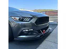 Front Splitter Extension (15-17 Mustang GT w/o Performance Pack, EcoBoost, V6)