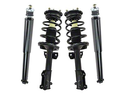 Front Strut and Spring Assemblies with Rear Shocks (05-10 Mustang)