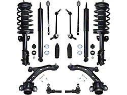 Front Strut and Spring Assemblies with Lower Control Arms, Shocks and Tie Rods (05-09 Mustang GT, V6)