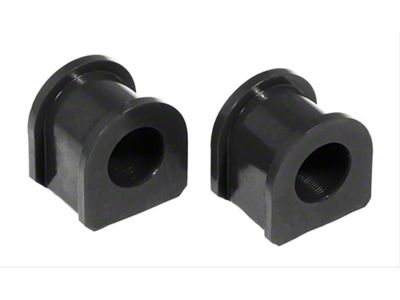 Front Sway Bar Bushing Kit; 1-1/16-Inch; Black (79-04 Mustang)