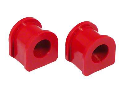 Front Sway Bar Bushing Kit; 1-1/16-Inch; Red (79-04 Mustang)