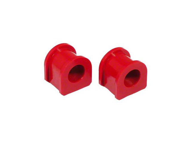 Front Sway Bar Bushing Kit; 1-1/16-Inch; Red (79-04 Mustang)