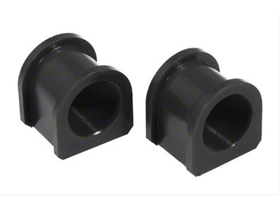 Front Sway Bar Bushing Kit; 1-3/8-Inch; Black (79-04 Mustang)