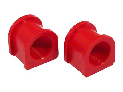 Front Sway Bar Bushing Kit; 1-3/8-Inch; Red (79-04 Mustang)