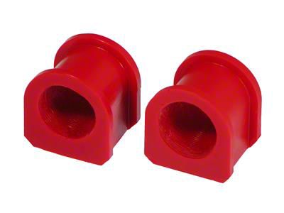 Front Sway Bar Bushing Kit; 1-5/16-Inch; Red (79-04 Mustang)