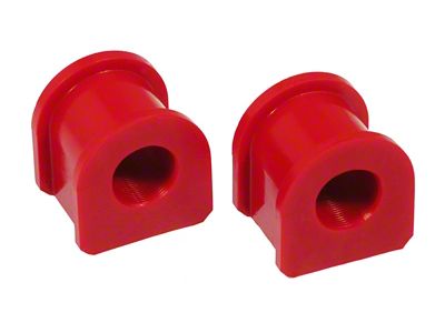 Front Sway Bar Bushing Kit; 15/16-Inch; Red (79-04 Mustang)