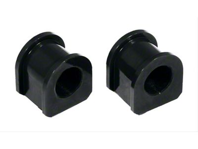 Front Sway Bar Bushing Kit; 28mm; Black (79-04 Mustang)