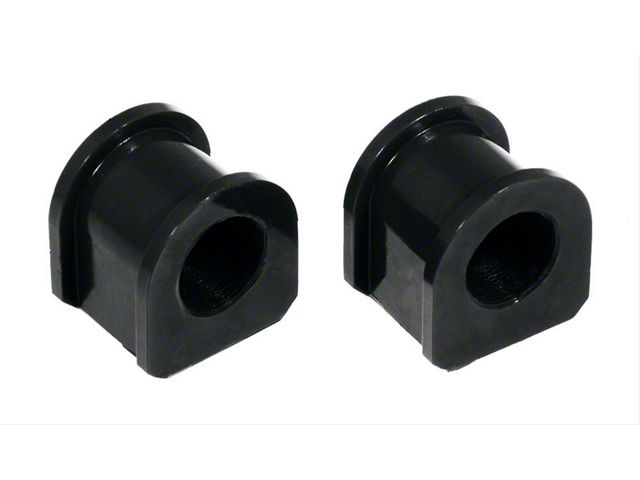 Front Sway Bar Bushing Kit; 28mm; Black (79-04 Mustang)