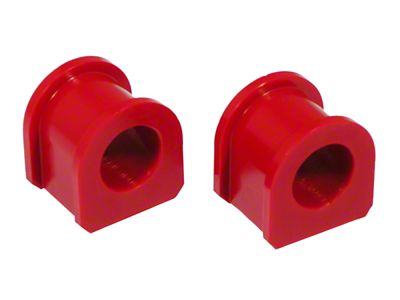 Front Sway Bar Bushing Kit; 29mm; Red (79-04 Mustang)