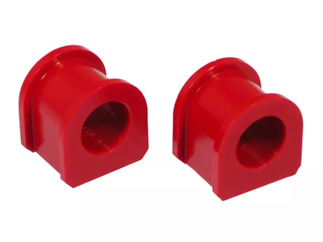 Front Sway Bar Bushing Kit; 29mm; Red (79-04 Mustang)