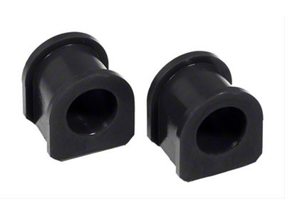 Front Sway Bar Bushing Kit; 30mm; Black (79-04 Mustang)