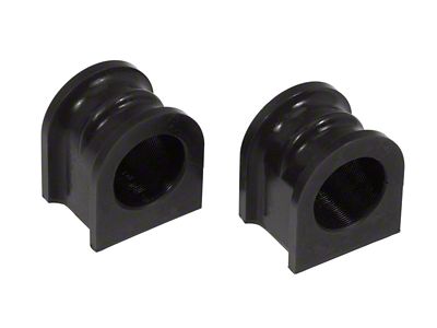 Front Sway Bar Bushing Kit; 34mm; Black (05-10 Mustang)