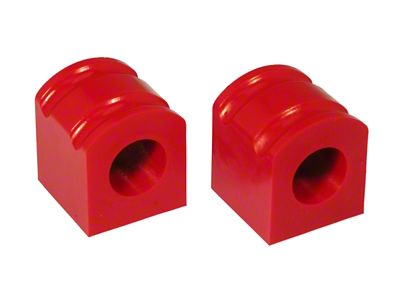 Front Sway Bar Bushing Kit; 34mm; Red (05-12 Mustang)