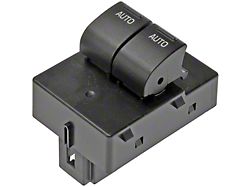 Front Window Switch 2-Button; Driver Side (05-09 Mustang)
