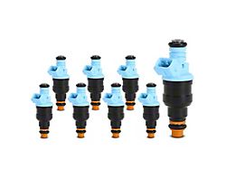Fuel Injector Kit; Set of 8; Blue (93-95 Mustang Cobra)