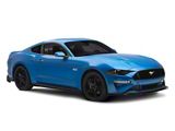 Full Aero Package; Gloss Black Vinyl (18-23 Mustang GT)