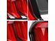 Full LED Tail Lights; Black Housing; Red Lens (15-23 Mustang)