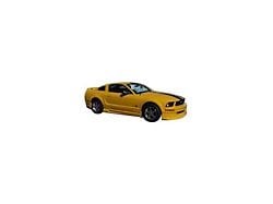 Ground Effects Kit; Unpainted (05-09 Mustang V6)