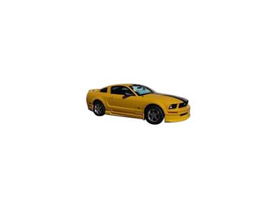 Ground Effects Kit; Unpainted (05-09 Mustang V6)