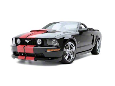 Ground Effects Kit; Unpainted (05-09 Mustang GT)