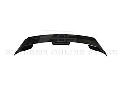 GT Performance Pack Style Rear Spoiler with Gurney Flap; Matte Black (24-25 Mustang Fastback)