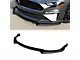 GT Style Chin Spoiler; Matte Black (18-23 Mustang GT, EcoBoost)