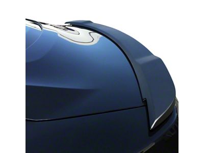 GT Style Flush Mount Rear Deck Spoiler; Black (15-23 Mustang Fastback)