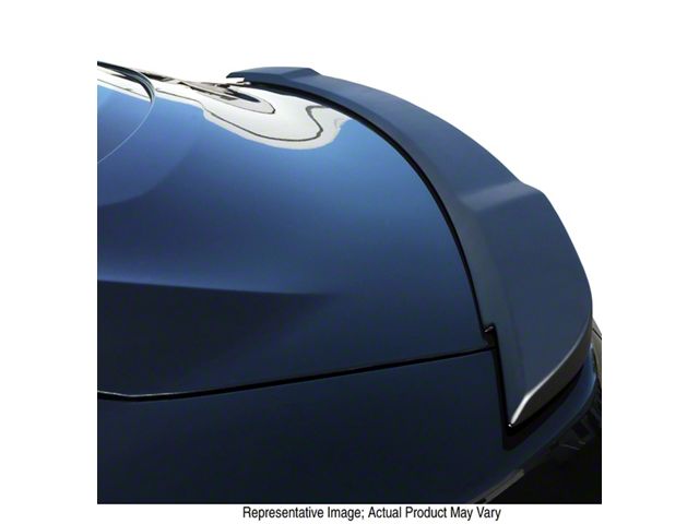 GT Style Flush Mount Rear Deck Spoiler; Deep Impact Blue (15-23 Mustang Fastback)