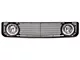 GT Style Grille with Halo Fog Lights (05-09 Mustang V6)